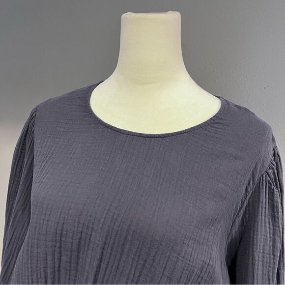Universal Thread Tie-Dye Long Sleeve Plus Size Tiered Dress - Picture 2 of 12